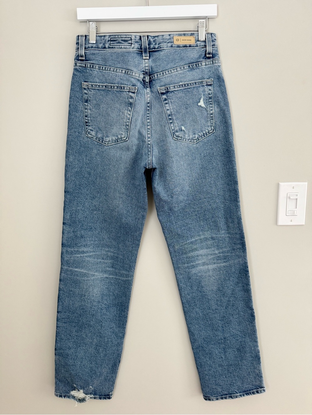 AG Contour 360 Alexxis Straight Released Leg Jeans 27R - Picture 9 of 16